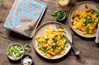 Gedämpfter Bio Basmati Reis